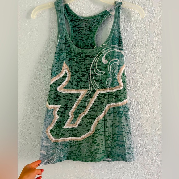 Tops - Collegiate Tank USF size Small